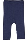 Marineblå uld/silke leggings