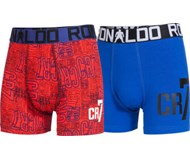 Ronaldo boxershorts, blå/rød, 2-pak