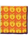 Småfolk håndklæde orange med gule æbler